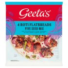 Geeta's Roti Flatbreads Five Seed Mix x4