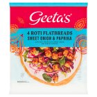 Geeta's Roti Flatbreads Sweet Onion & Paprika x4 220g