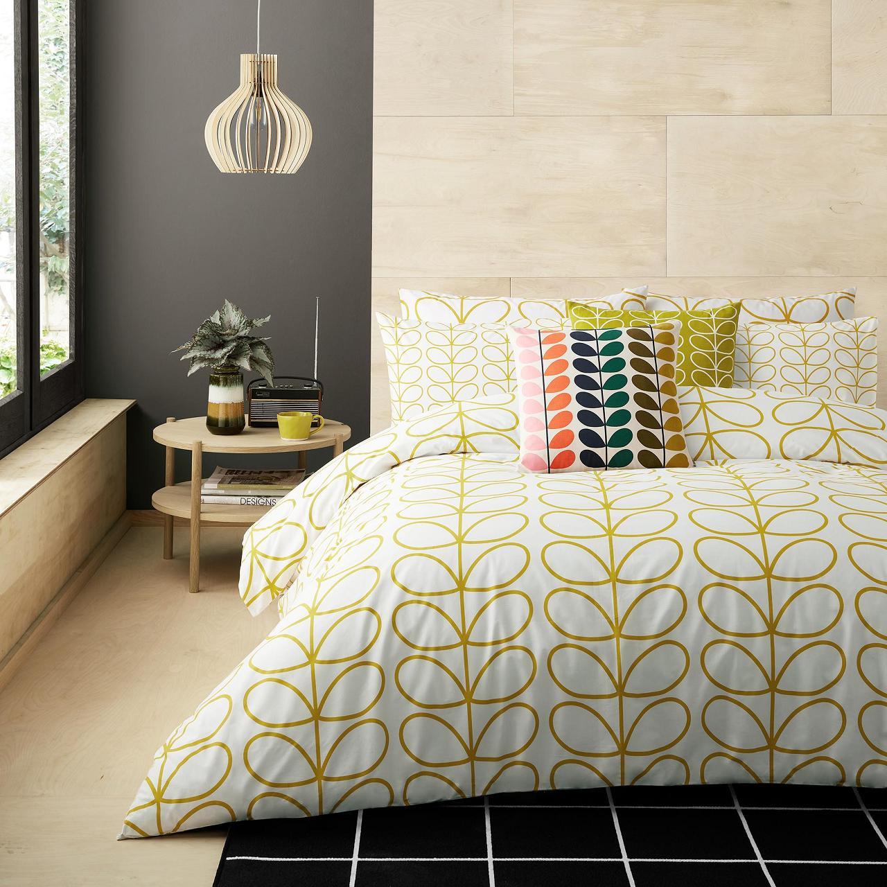 Orla Kiely Dandelion Cotton Duvet Cover, Double