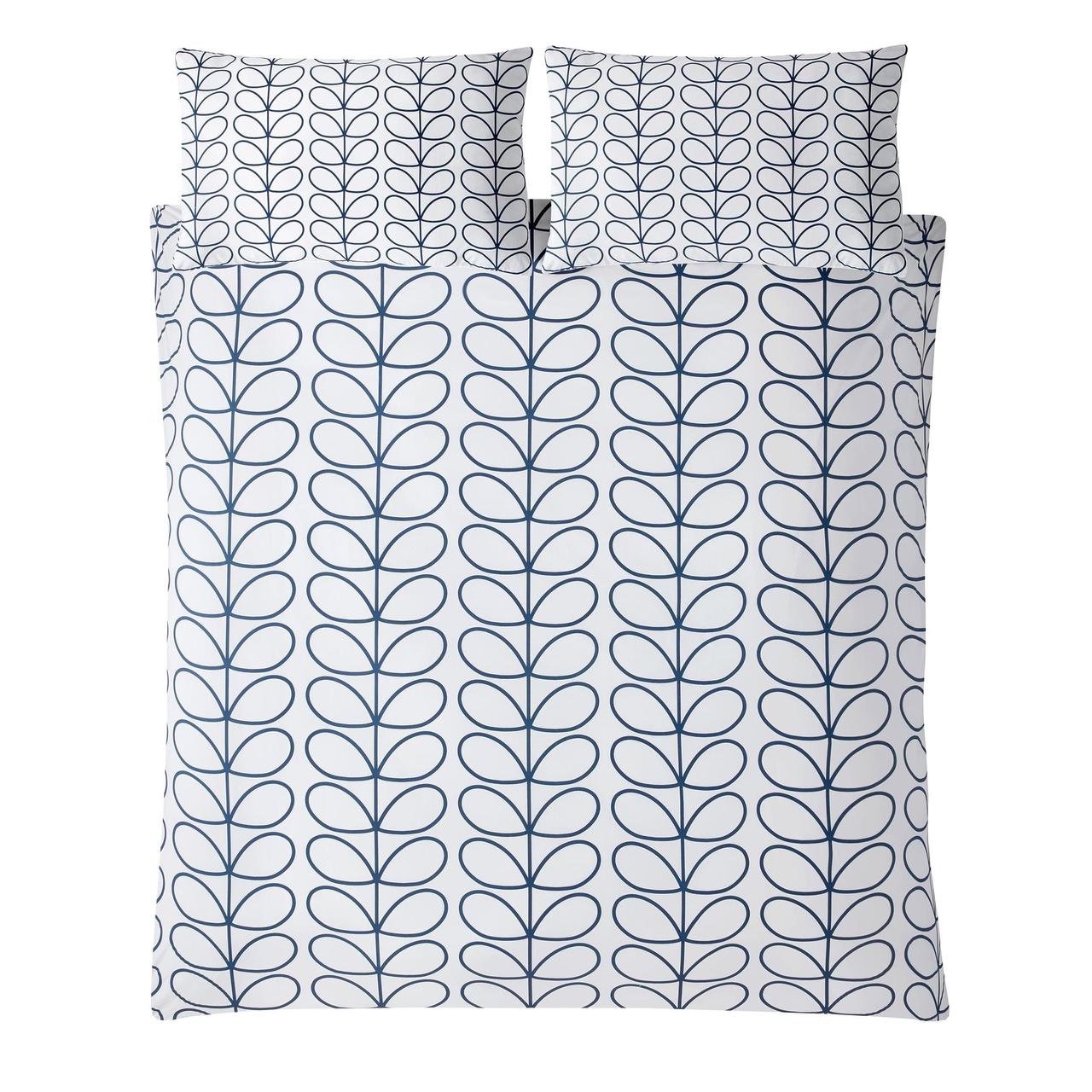 Orla Kiely Linear Stem Whale Double Duvet Cover