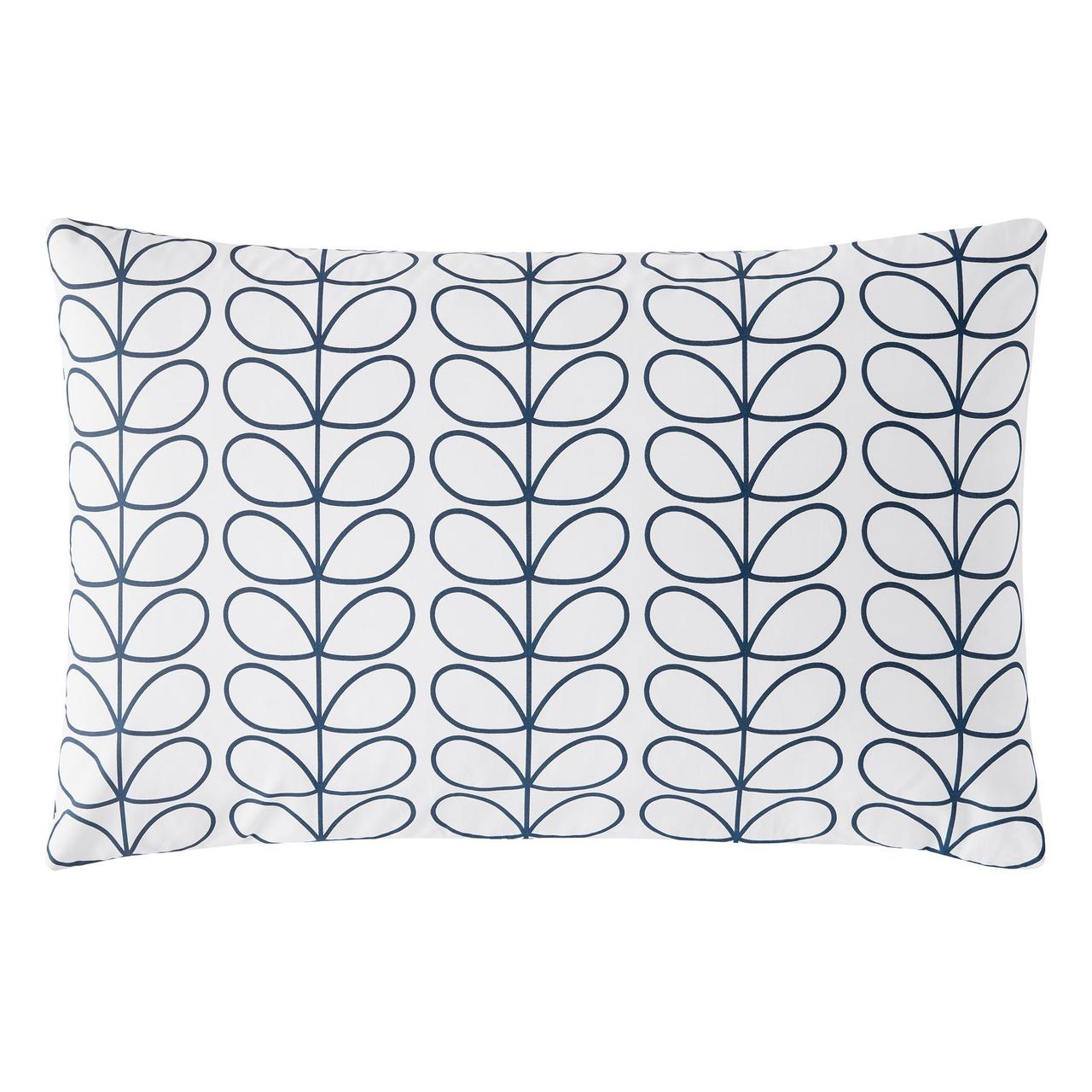 Orla Kiely Linear Stem Whale Pillowcase Pair