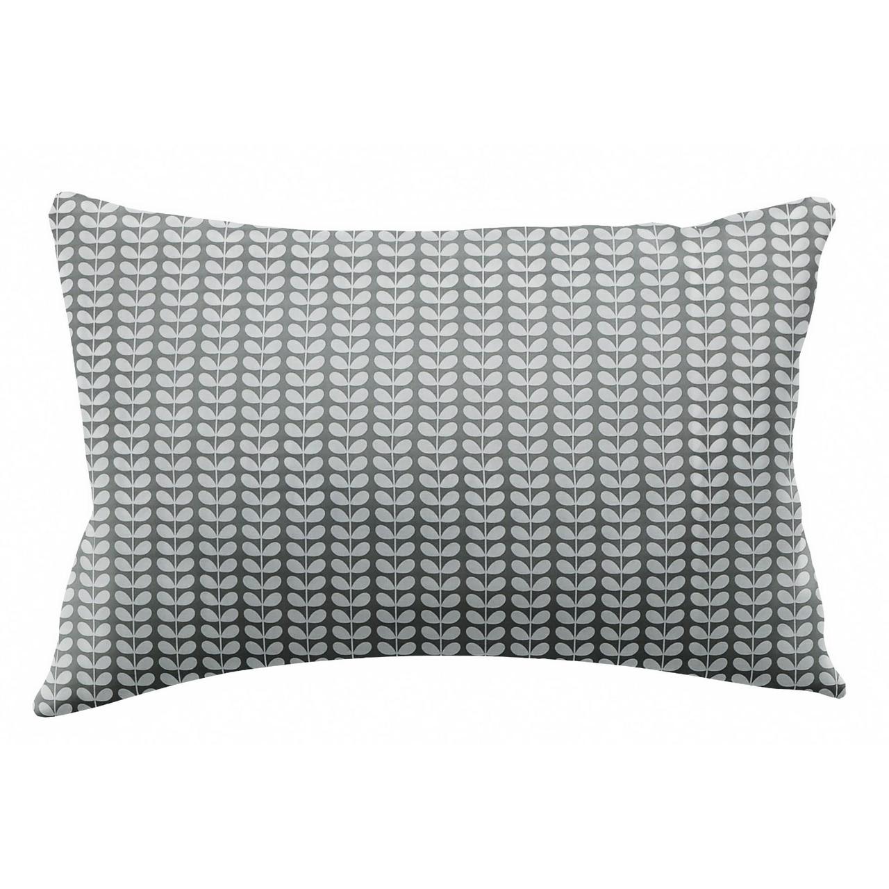 Orla Kiely Tiny Stem Cool Grey Pillowcase Pair