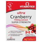 Vitabiotics Ultra Cranberry Extract Super Strength Tablets x30 750mg