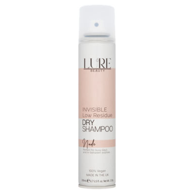 Lure Beauty Invisible Low Residue Dry Shampoo Nude 200ml