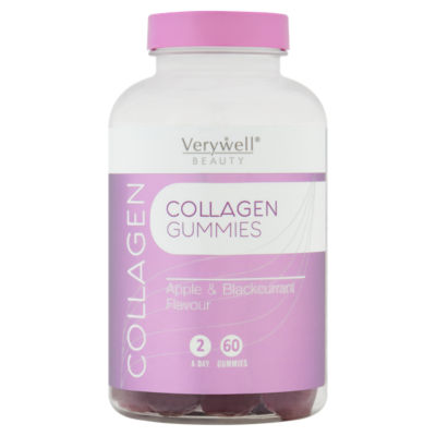 Verywell Beauty Collagen Gummies Apple & Blackcurrant Flavour 60 Gummies