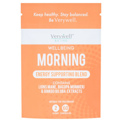 Verywell Being Wellbeing Morning 60 Capsules