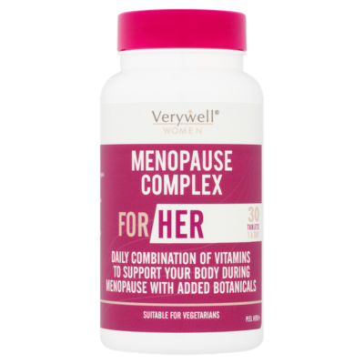 Verywell Menopause Complex for Her 30 Tablets 1 A Day