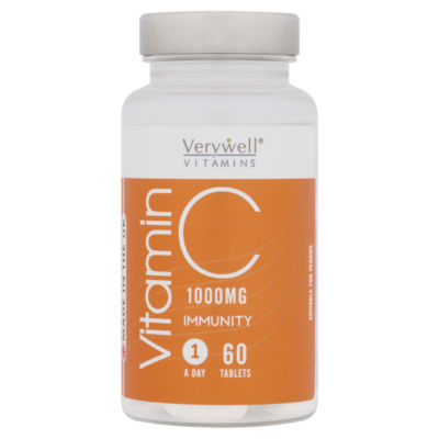 Verywell Vitamins Vitamin C 1000mg 60 Tablets