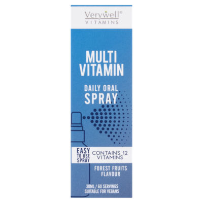 Verywell Multi Vitamin Daily Oral Spray Forest Fruits Flavour 30ml