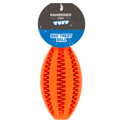 Pampered Paws Tuff Dog Treat Ball