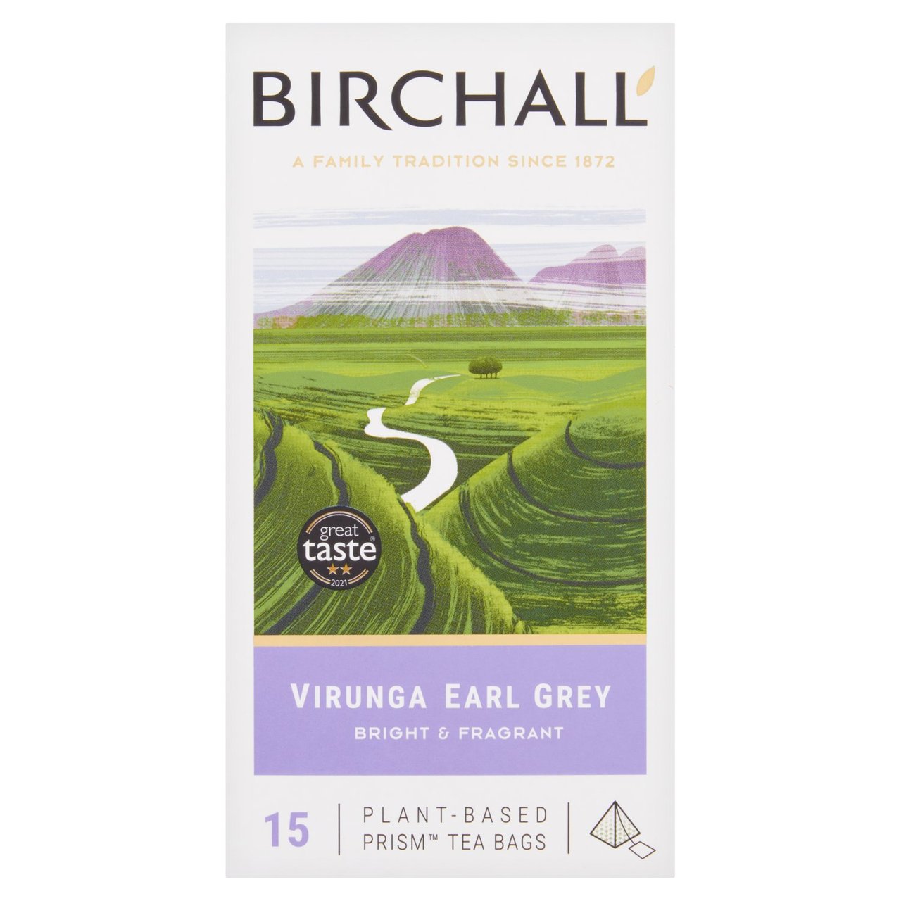 Birchall Virunga Earl Grey - 15 Prism Tea Bags