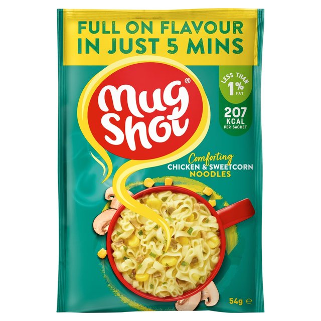 Mug Shot Noodles Chicken & Sweetcorn 54g