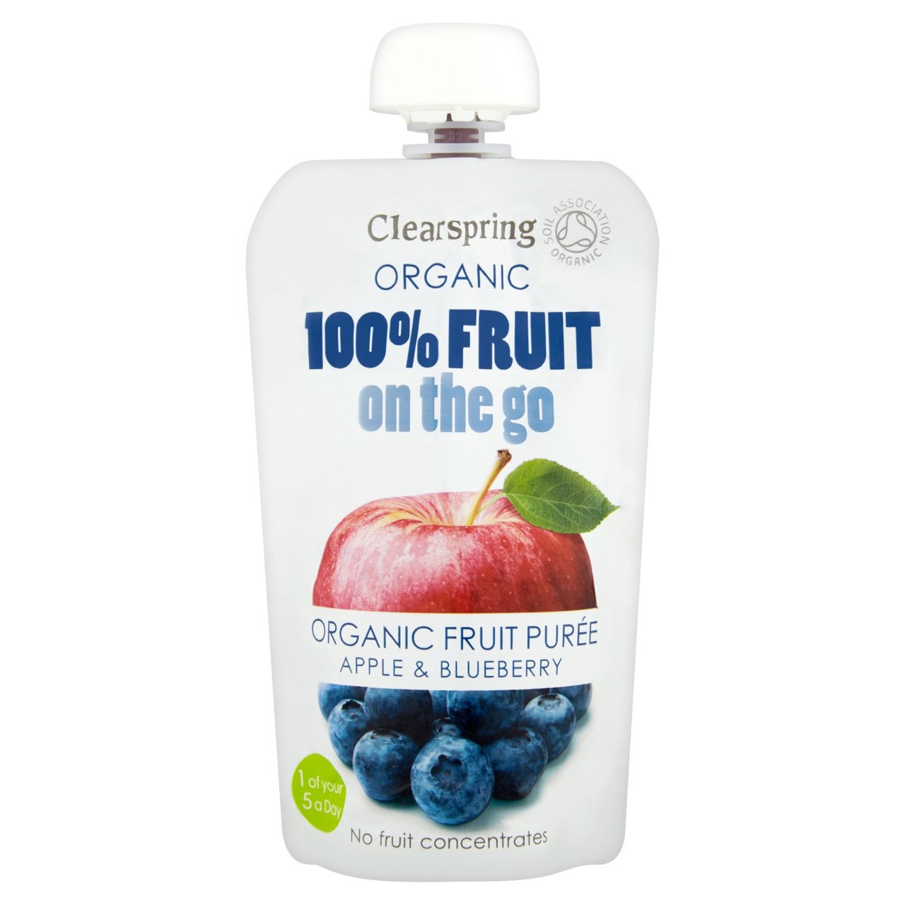 Clearspring Organic Fruit Puree Apple & Blueberry