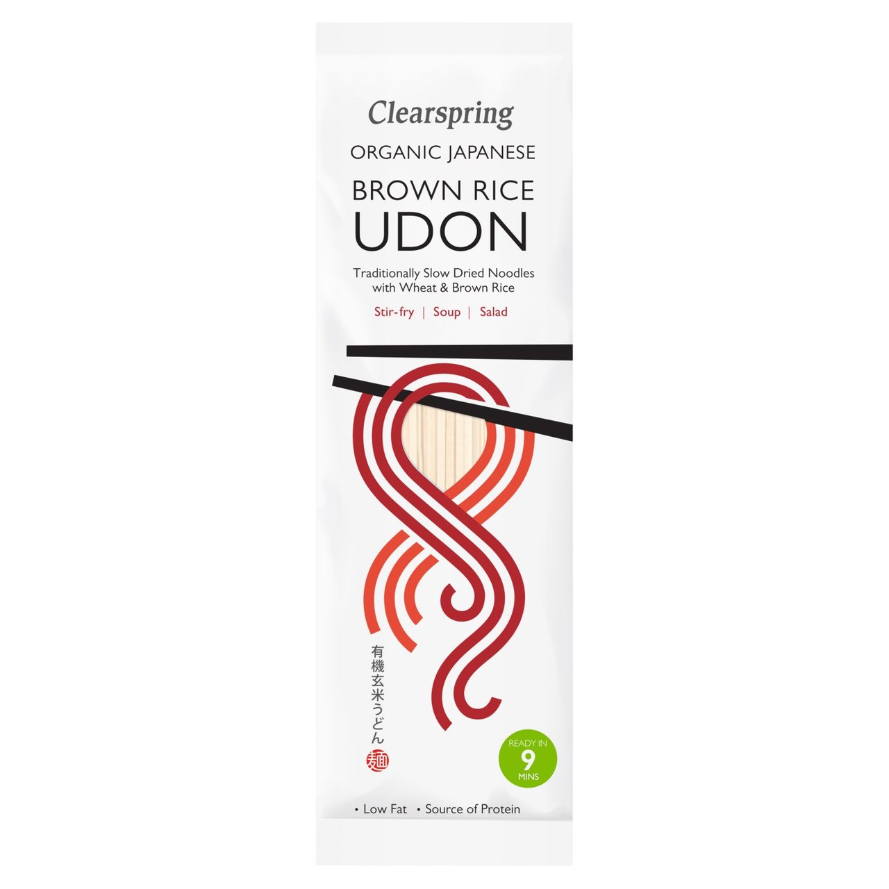 Clearspring Organic Japanese Brown Rice Udon Noodles