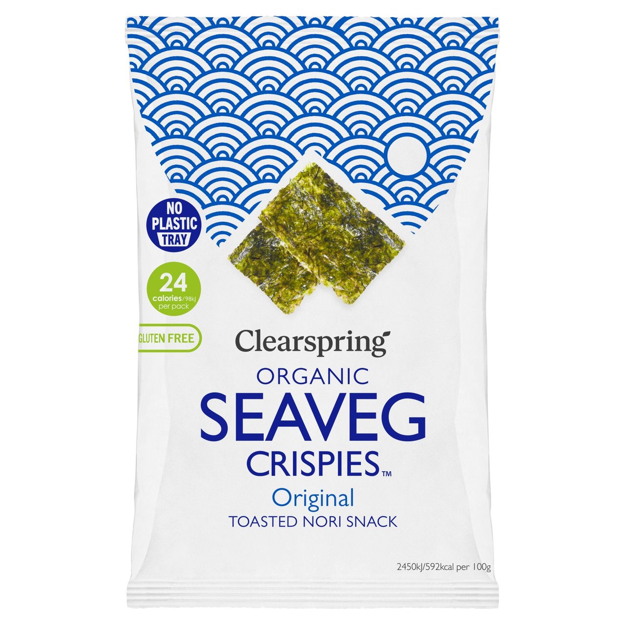 Clearspring Organic Seaveg Crispies Original