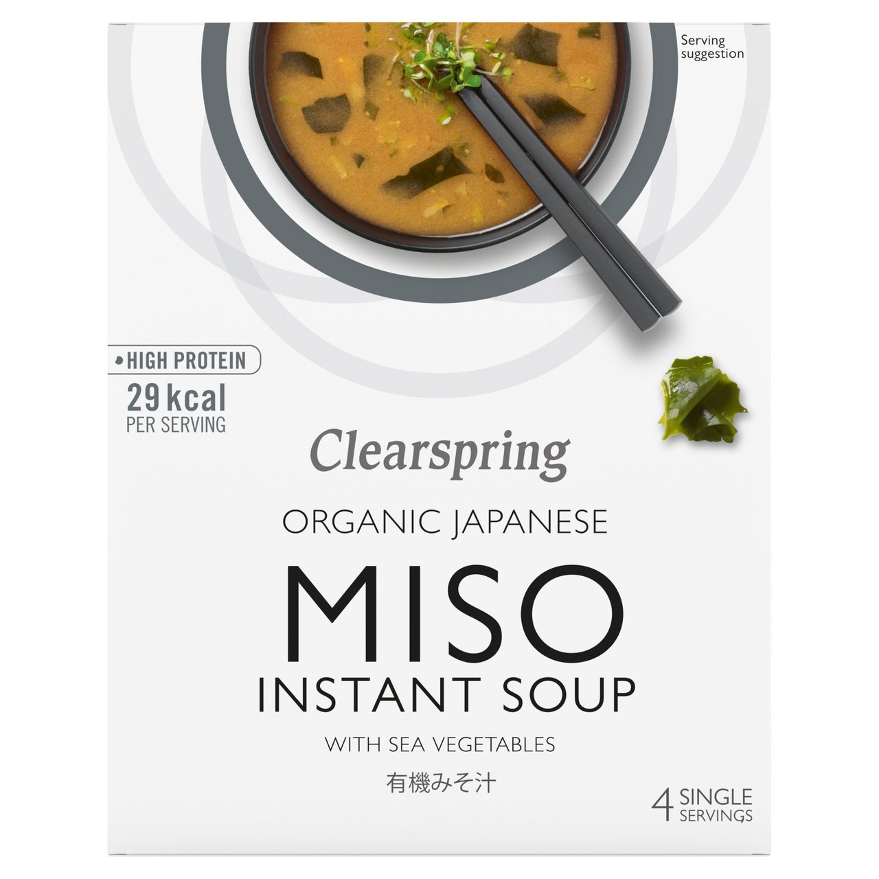 Clearspring Organic Miso Soup & Sea Vegetable