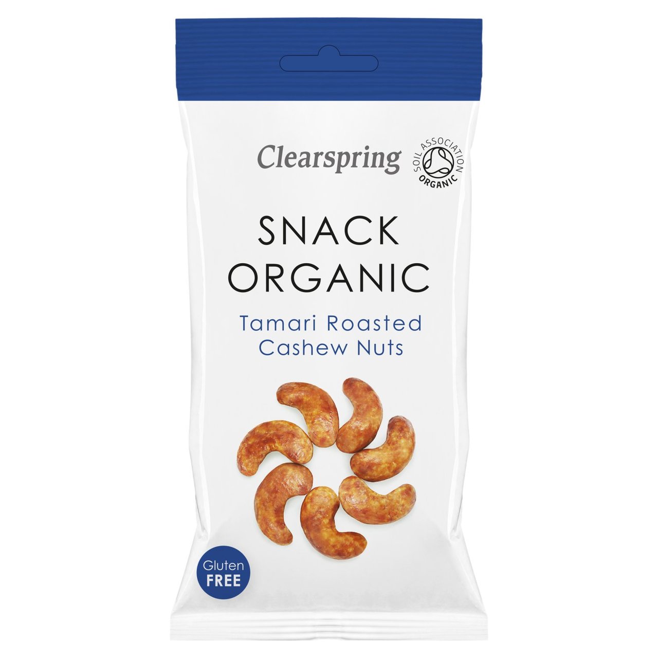 Clearspring Gluten Free Organic Tamari Roasted Cashew Nuts