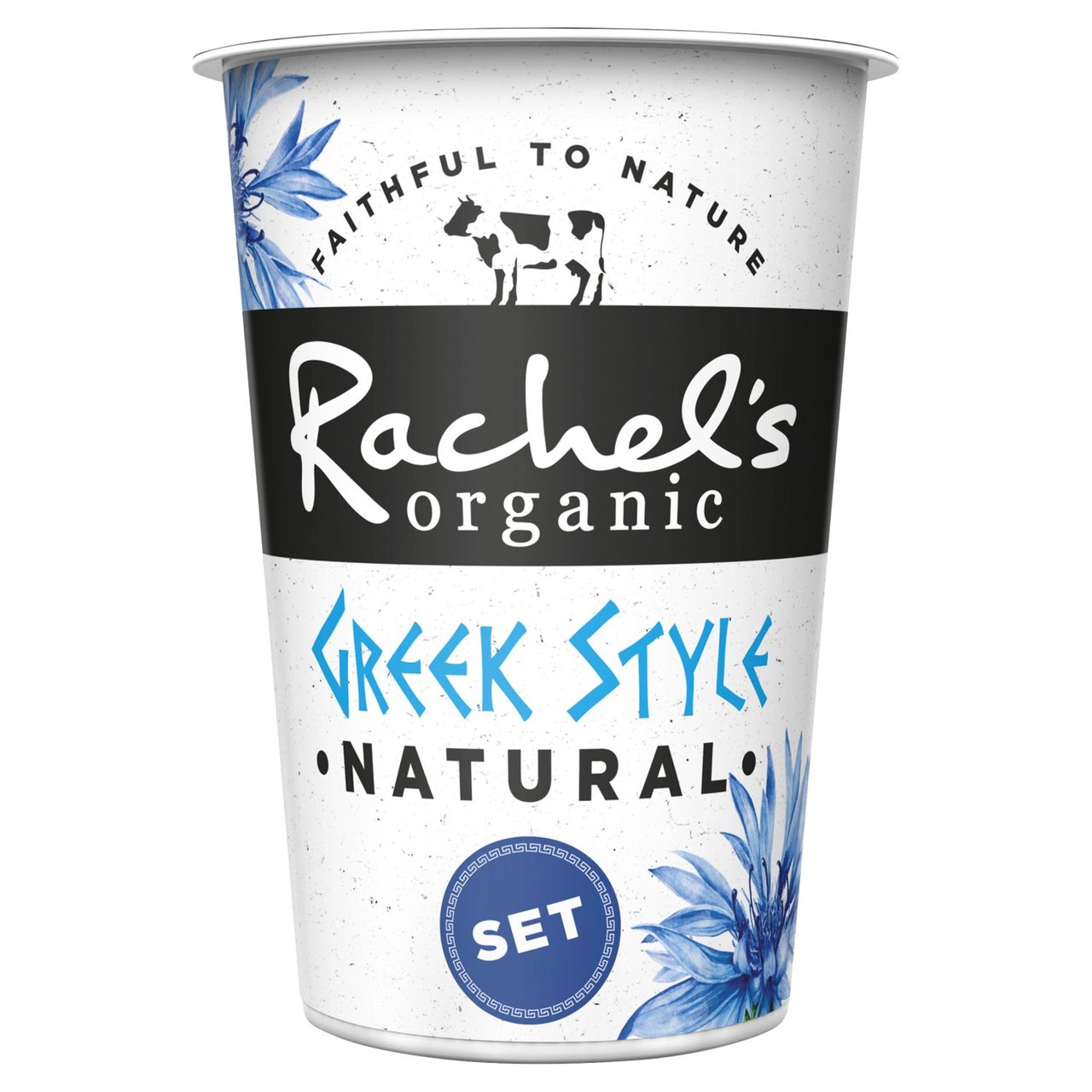 Rachel's Organic Set Greek Style Natural Yoghurt 