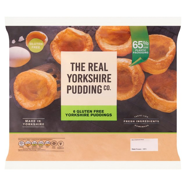 The Real Yorkshire Pudding Company Gluten Free Yorkshire Puddings 180g