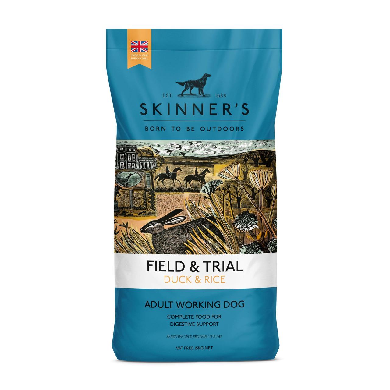 Skinners Field & Trial Duck & Rice Dry Dog Food