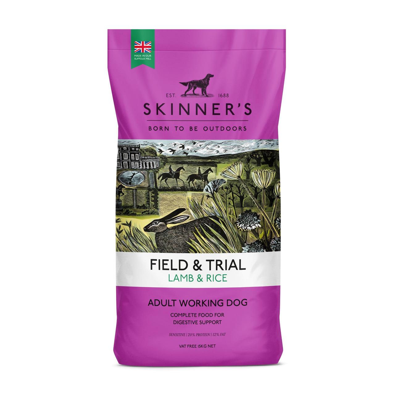 Skinners Field & Trial Lamb & Rice Dry Dog Food