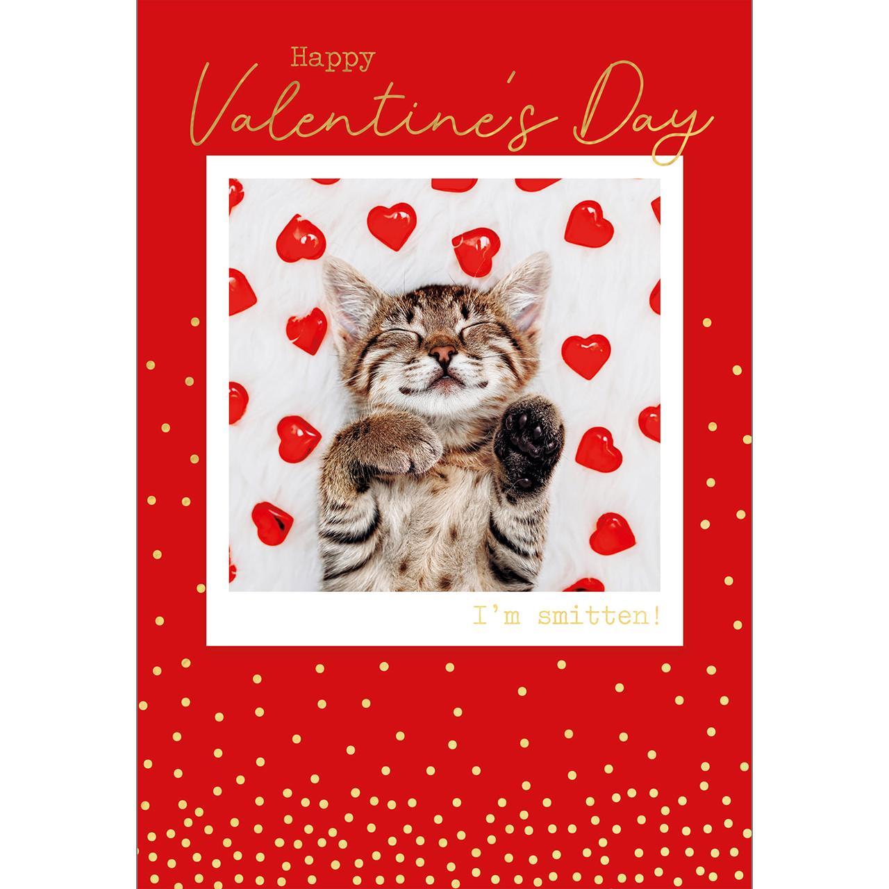 I'm Smitten Valentine's Day Card - HelloSupermarket