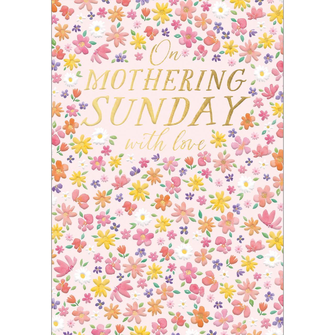 Ditsy Floral Mother's Day Card