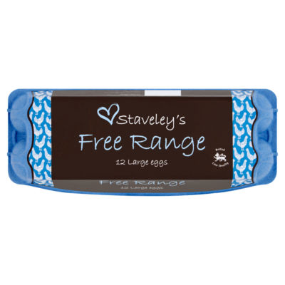 Staveley 12 Large Free Range Eggs