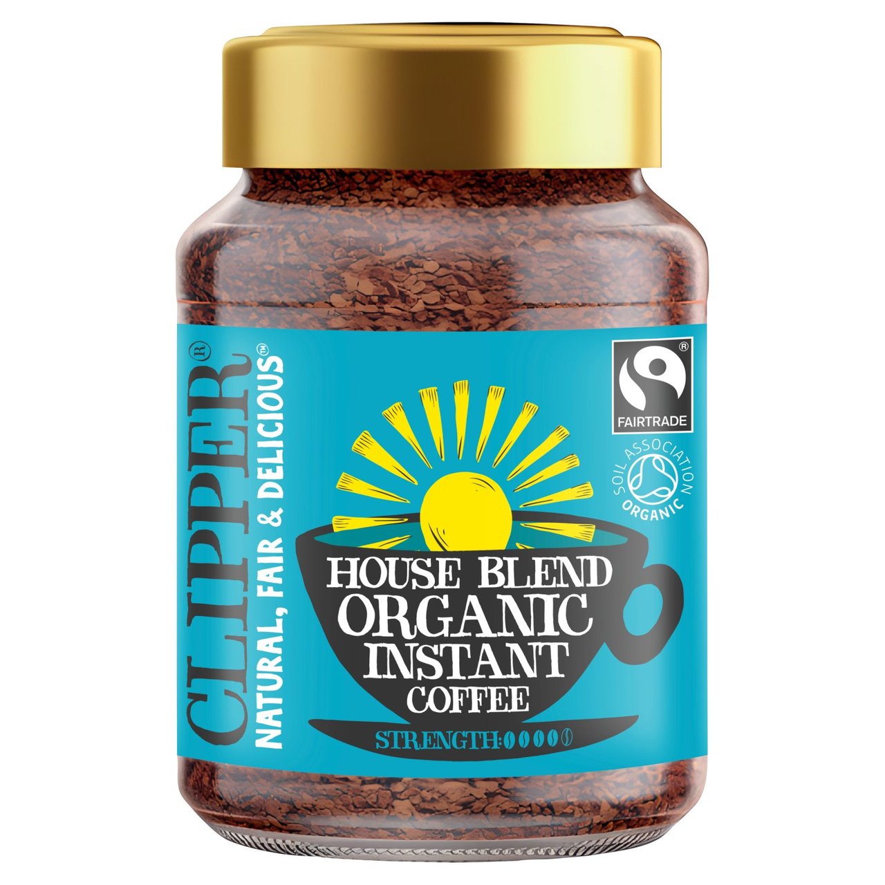 Clipper Fairtrade House Blend Organic Coffee