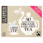 Clipper Fairtrade Bags of Our Organic Earl Grey Tea Unbleached Bags x80 200g