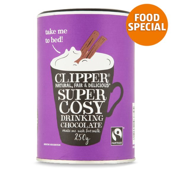 Clipper Fairtrade Drinking Chocolate 250g