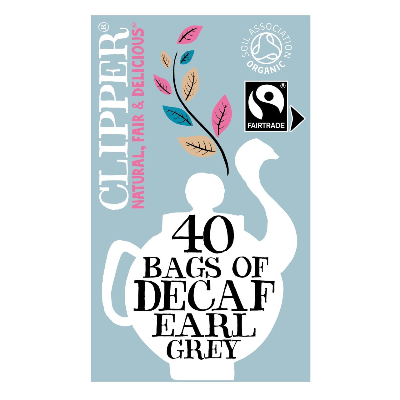 Clipper Organic & Fairtrade Decaffeinated Earl Grey Tea