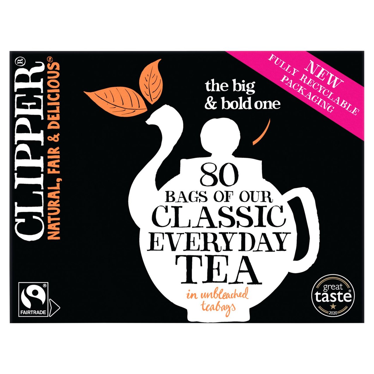 Clipper Fairtrade Everyday Tea Bags