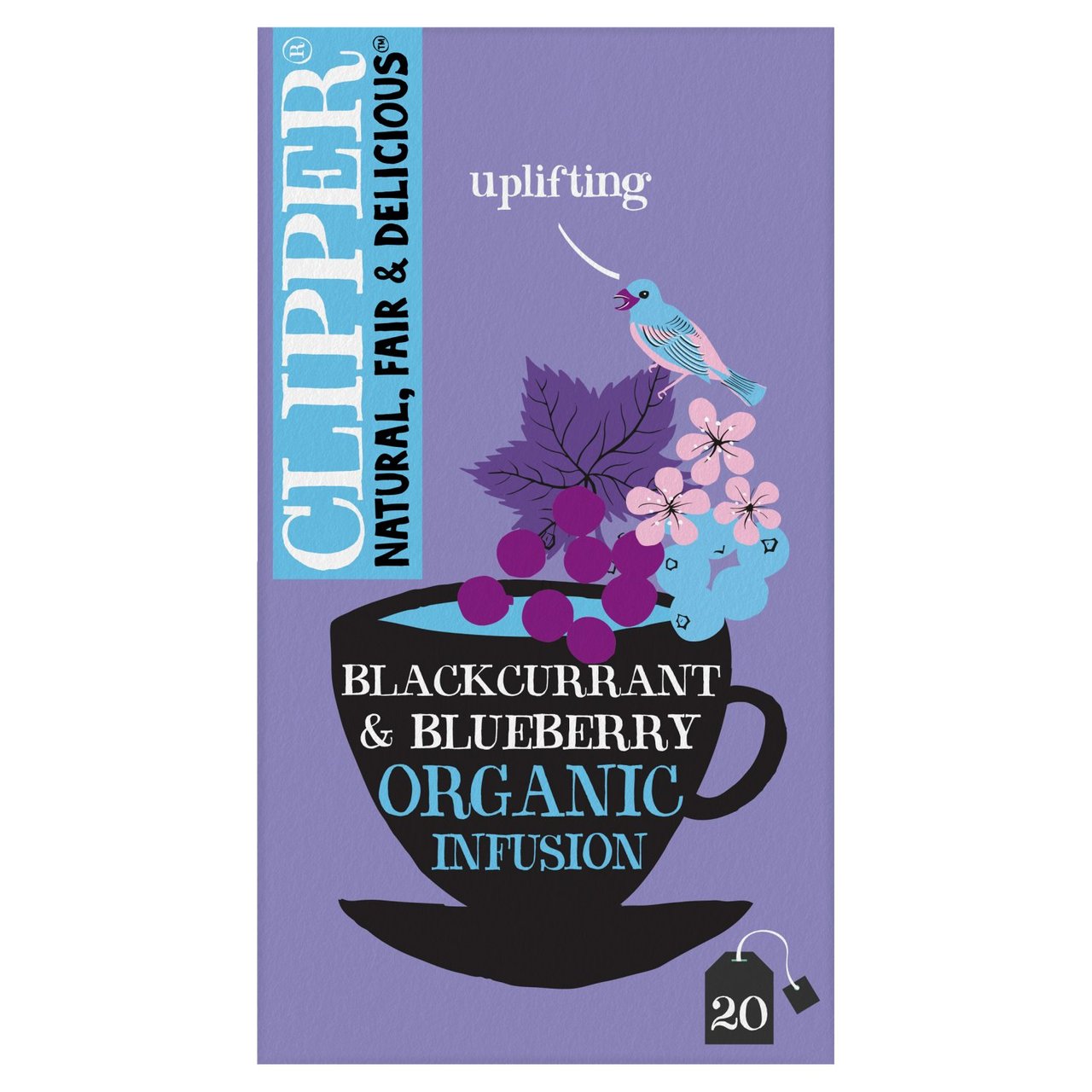 Clipper Blackcurrant & Blueberry Organic Infusion