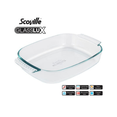 Scoville Glasslux 2.7L Rectangular Roaster