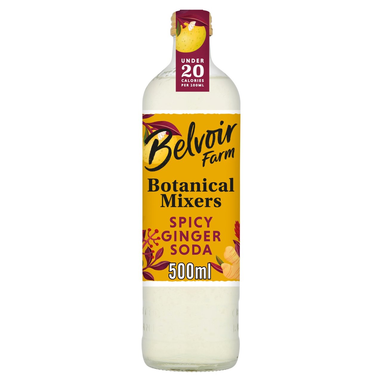 Belvoir Farm Botanical Sodas Spicy Ginger Fizz