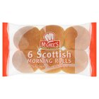 Mcghees White Morning Rolls x6