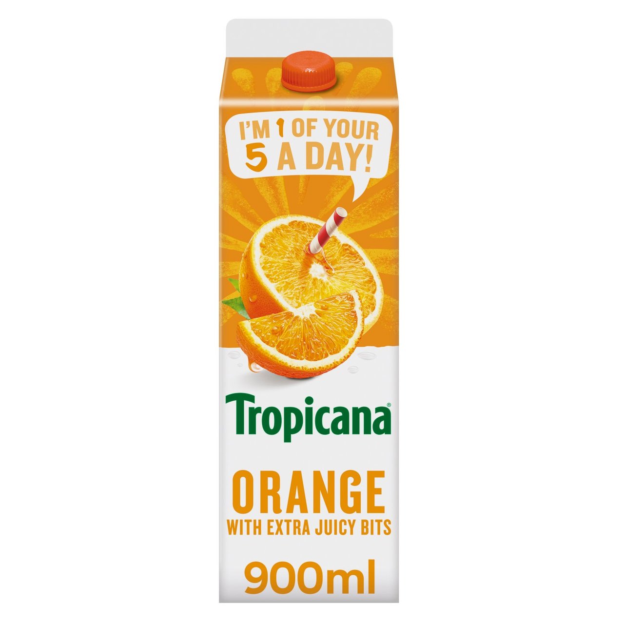 Tropicana Pure Orange Fruit Juice with Extra Juicy Bits