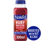 Naked Ruby Machine Raspberry Pomegranate & Strawberry Super Smoothie 300ml