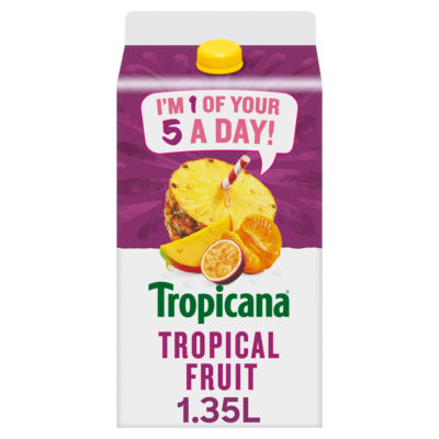 Tropicana Pure Tropical Fruit Juice  1.35L