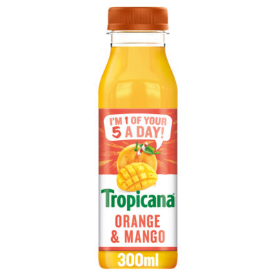 Tropicana Pure Orange & Mango Fruit Juice  300ml