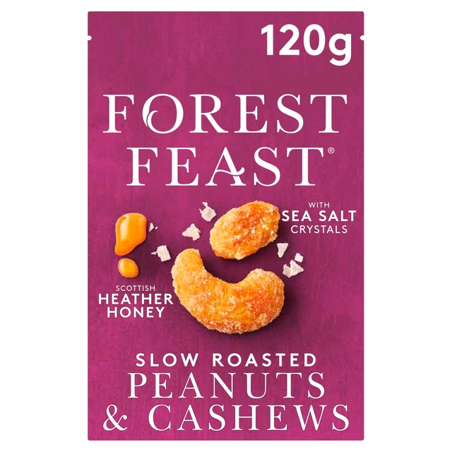 Forest Feast Heather Honey Cashews & Peanuts  120g