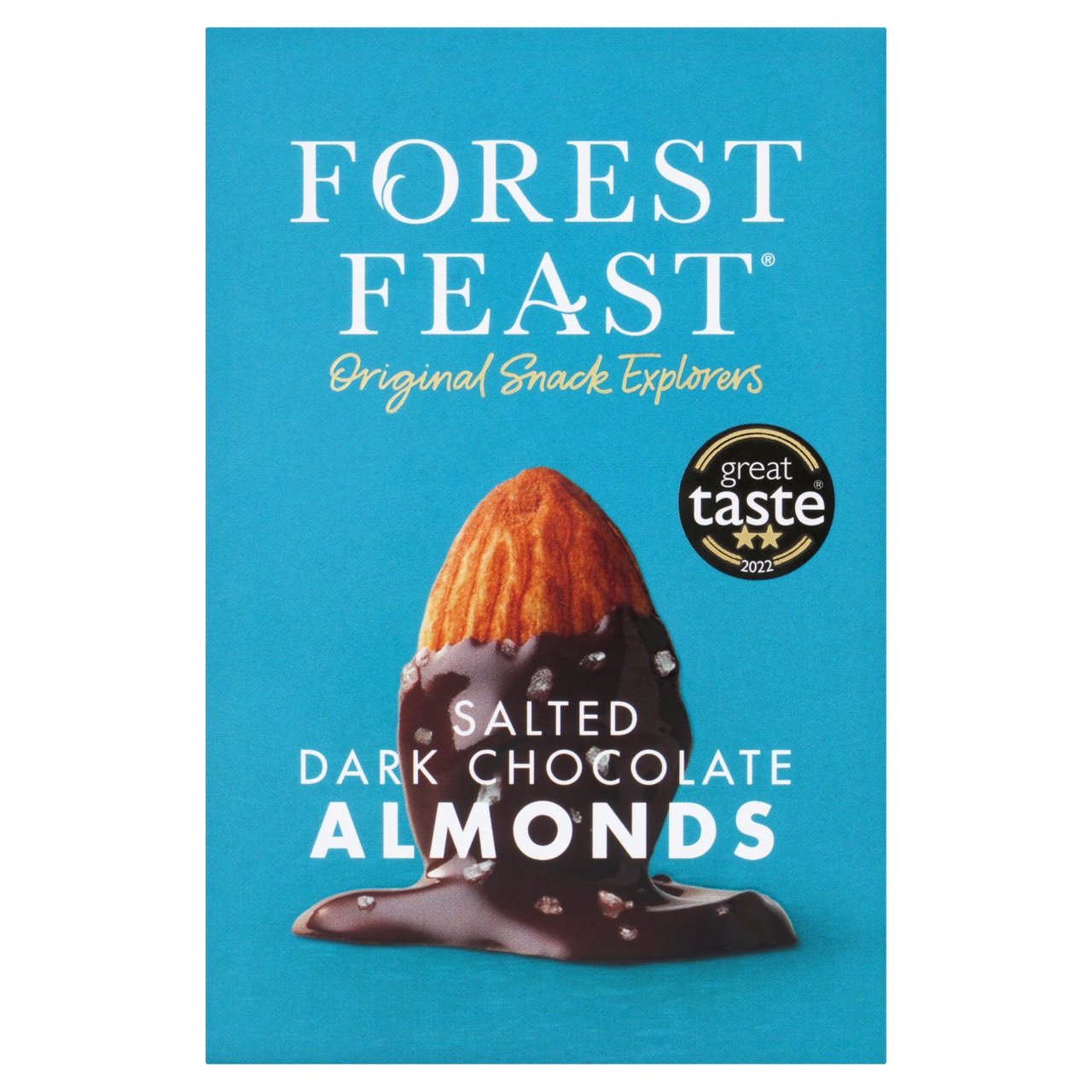 Forest Feast Salted Dark Chocolate Almonds Gift Tube