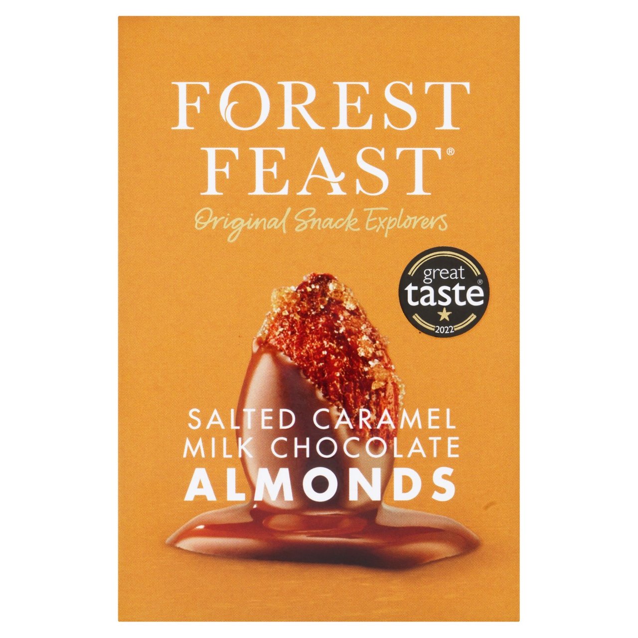 Forest Feast Salted Caramel Milk Chocolate Almonds Gift Tube