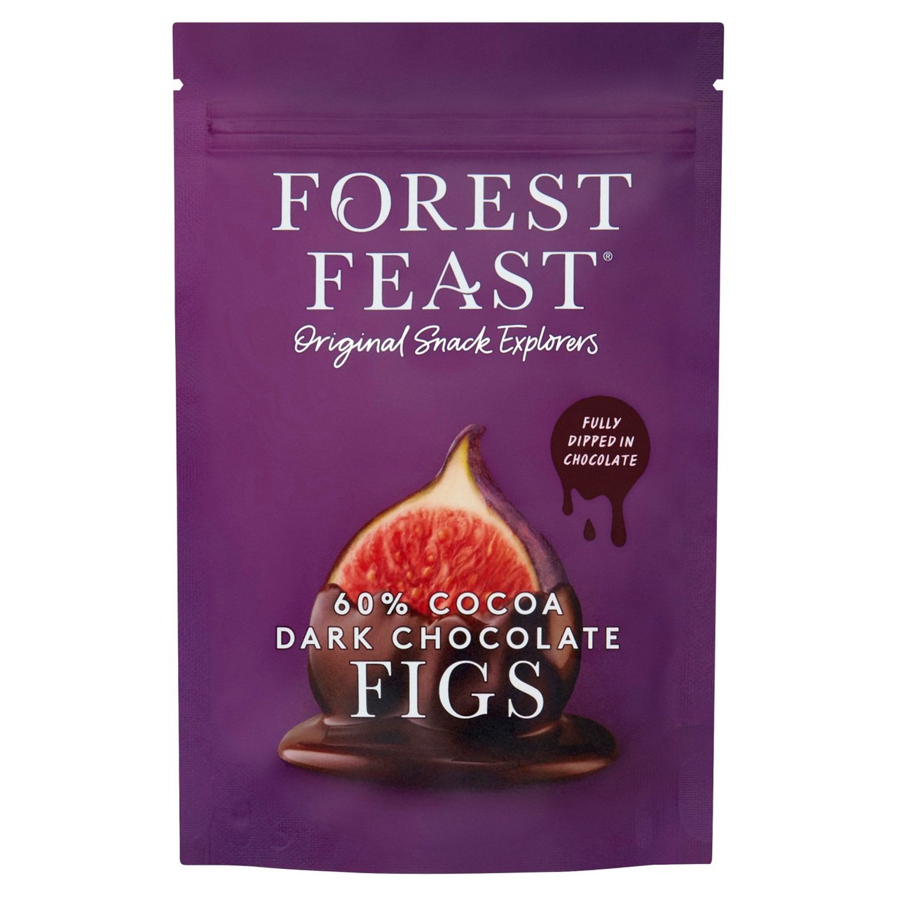 Forest Feast Belgian Dark Chocolate Figs