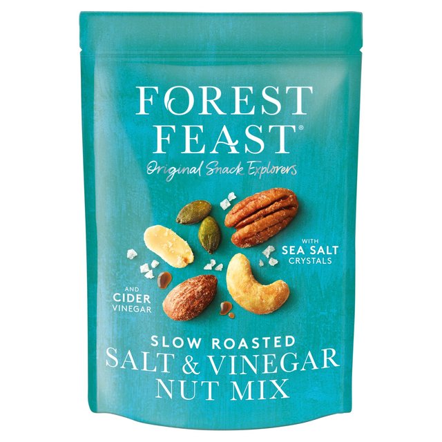 Forest Feast Slow Roasted Salt & Vinegar Nut Mix 120g