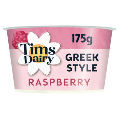 Tims Dairy Greek Style Raspberry Yogurt