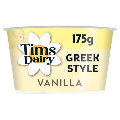 Tims Dairy Greek Style Vanilla Yoghurt