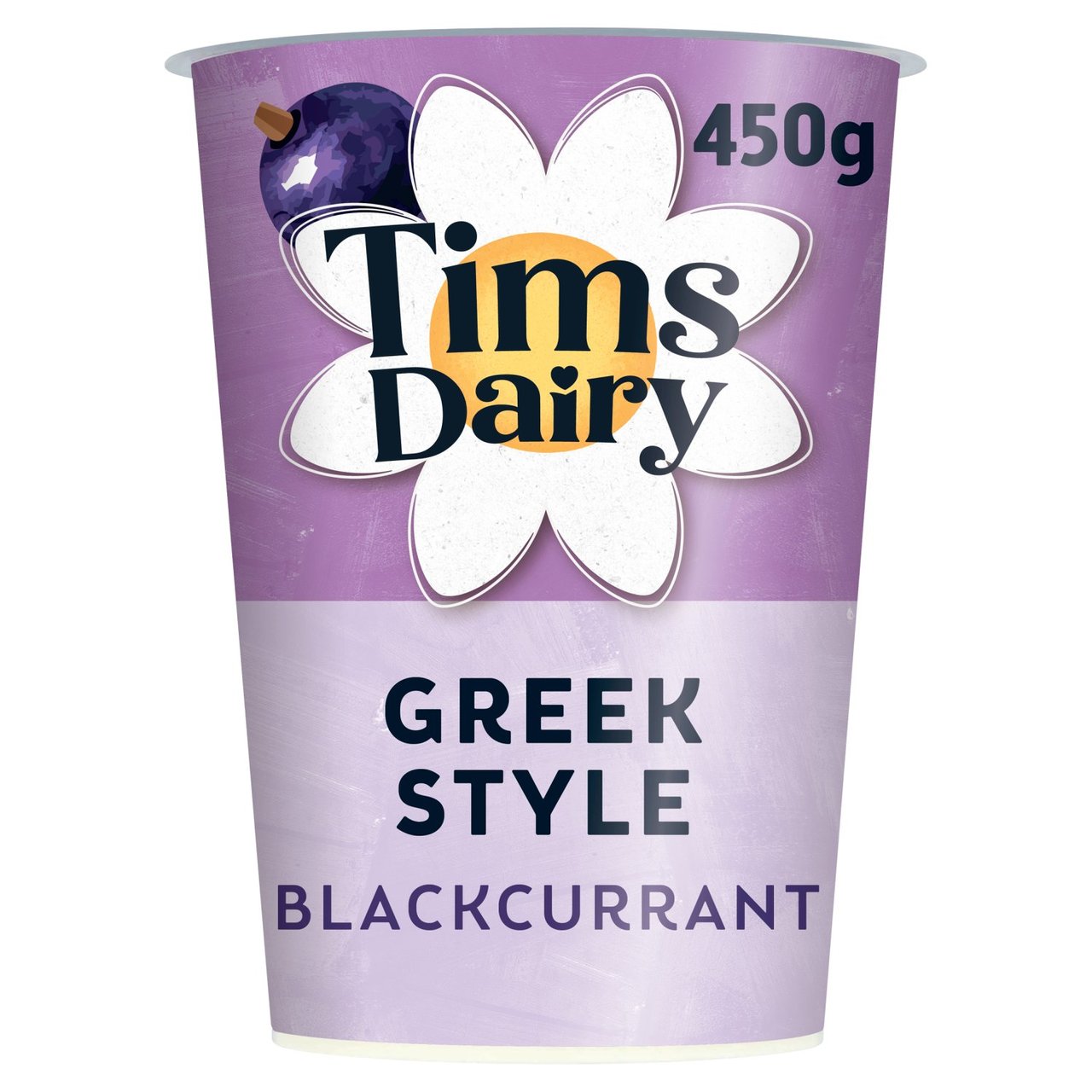 Tims Dairy Greek Style Blackcurrant Yoghurt