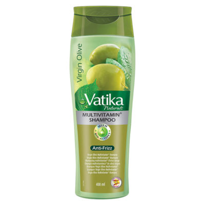 Vatika Naturals Anti-Frizz Virgin Olive Multivitamin+ Shampoo 400ml